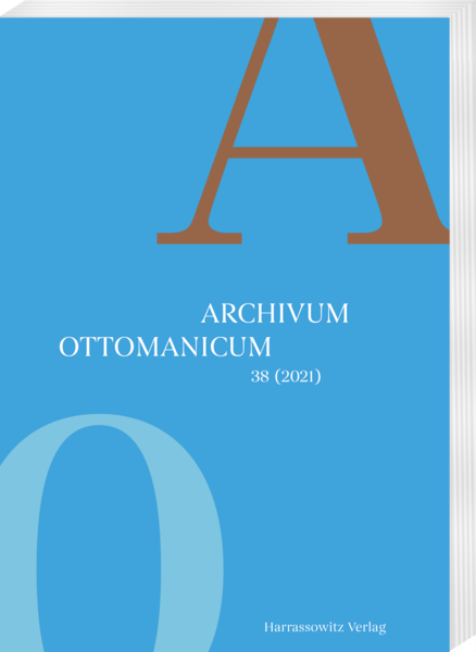 Archivum Ottomanicum Journal cover page