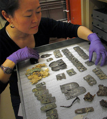 Assistant Professor and Curator Kay Sunahara at the ROM