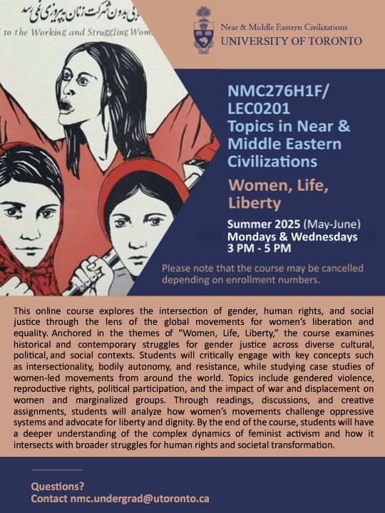 NMC276H1F Women, Life, Liberty course poster