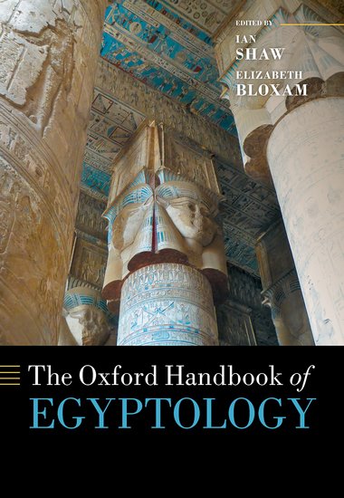 Book cover of the Oxford Handbook of Egyptology