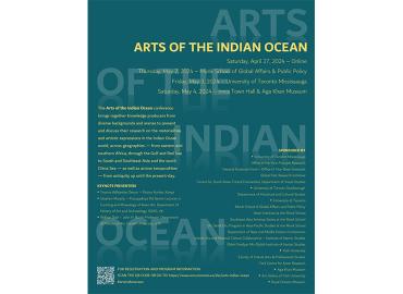 Arts of Indian Ocean Conference poster