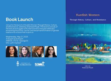 Book Launch Kurdish Women through History, Culture and Resistance poster