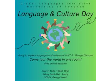 GLI Language and Culture Day event poster