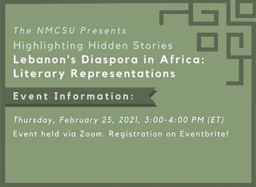 Flyer of NMCSU Highlighting Hidden Stories-Feb 25 lecture