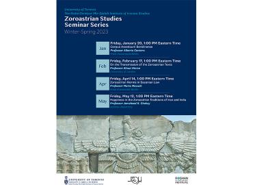 Zoroastrian Studies Seminar Series poster