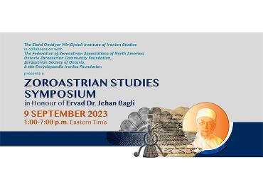EOMI Zoroastrian Symposium poster
